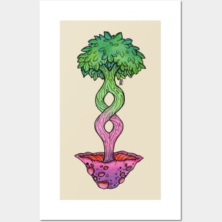 Fungi Tree Posters and Art